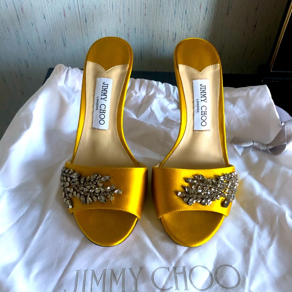 Jewel Encrusted Jimmy Choo Sandals!